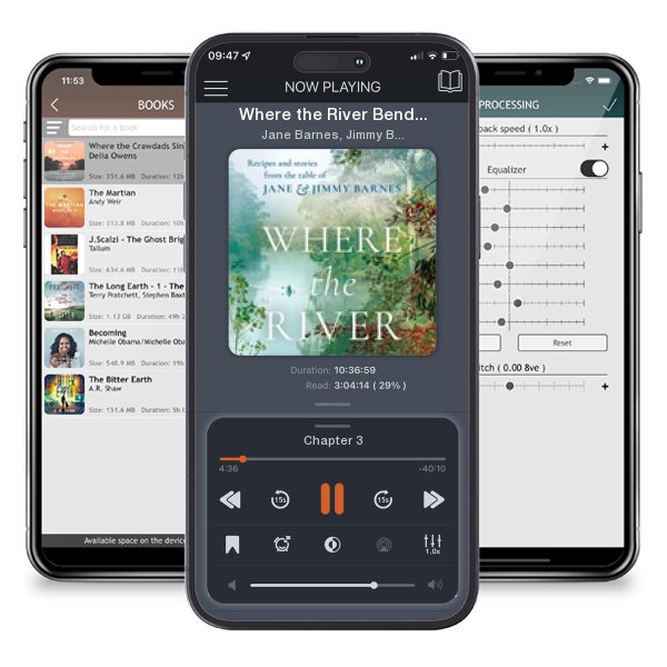 Download fo free audiobook Where the River Bends by Jane Barnes, Jimmy Barnes and listen anywhere on your iOS devices in the ListenBook app.