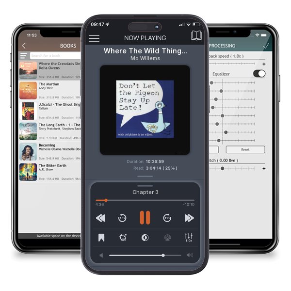 Download fo free audiobook Where The Wild Things Are by Mo Willems and listen anywhere on your iOS devices in the ListenBook app.