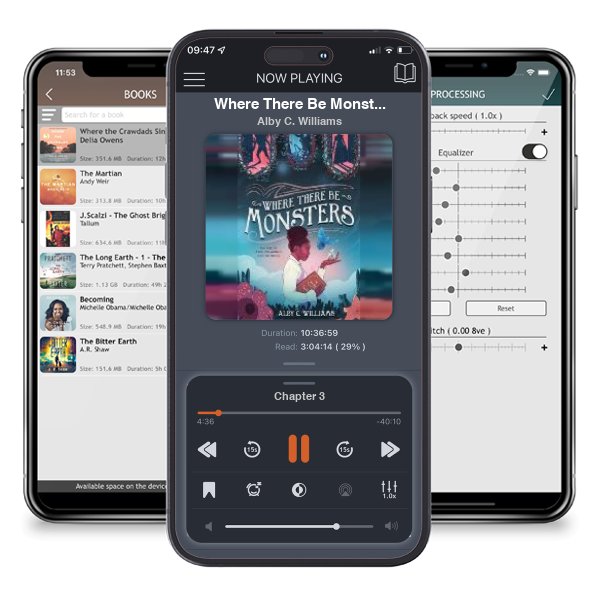 Download fo free audiobook Where There Be Monsters by Alby C. Williams and listen anywhere on your iOS devices in the ListenBook app.