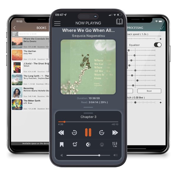 Download fo free audiobook Where We Go When All We Were Is Gone by Sequoia Nagamatsu and listen anywhere on your iOS devices in the ListenBook app.