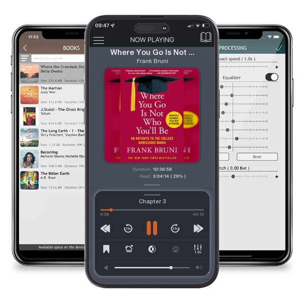 Download fo free audiobook Where You Go Is Not Who You'll Be: An Antidote to the College... by Frank Bruni and listen anywhere on your iOS devices in the ListenBook app.