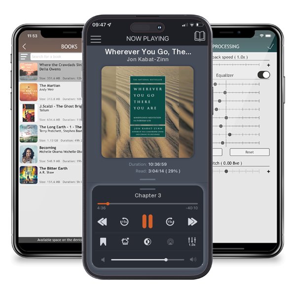 Download fo free audiobook Wherever You Go, There You Are: Mindfulness Meditation in... by Jon Kabat-Zinn and listen anywhere on your iOS devices in the ListenBook app.