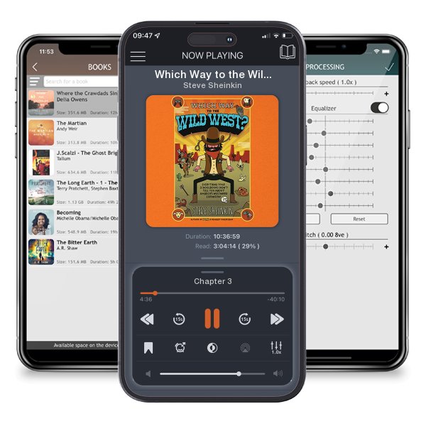 Download fo free audiobook Which Way to the Wild West? by Steve Sheinkin and listen anywhere on your iOS devices in the ListenBook app.