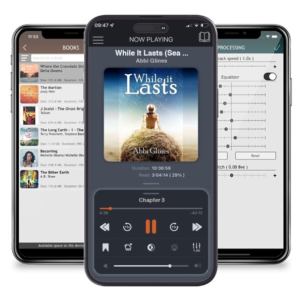 Download fo free audiobook While It Lasts (Sea Breeze, #3) by Abbi Glines and listen anywhere on your iOS devices in the ListenBook app.