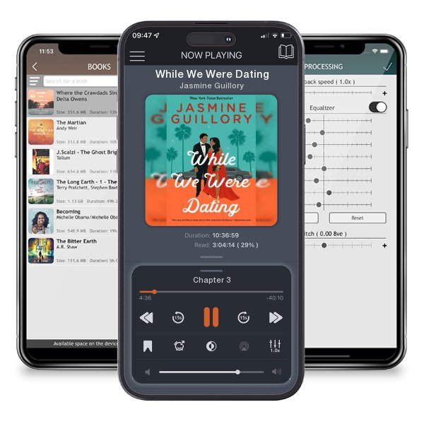 Download fo free audiobook While We Were Dating by Jasmine Guillory and listen anywhere on your iOS devices in the ListenBook app.