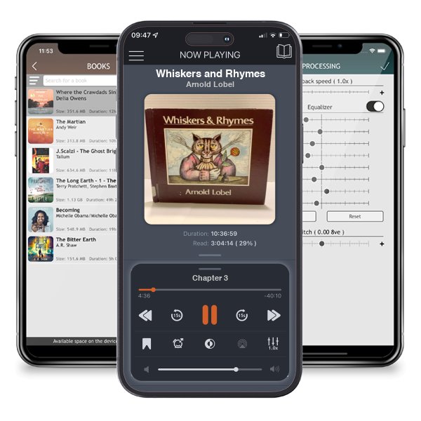 Download fo free audiobook Whiskers and Rhymes by Arnold Lobel and listen anywhere on your iOS devices in the ListenBook app.