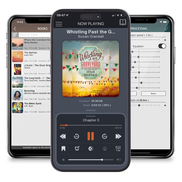 Download fo free audiobook Whistling Past the Graveyard by Susan Crandall and listen anywhere on your iOS devices in the ListenBook app.