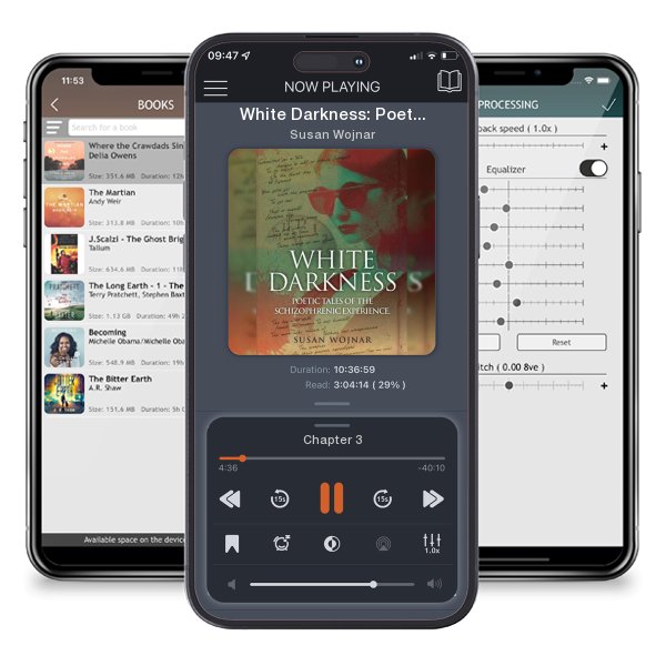 Download fo free audiobook White Darkness: Poetic Tales of the Schizophrenic Experience by Susan Wojnar and listen anywhere on your iOS devices in the ListenBook app.