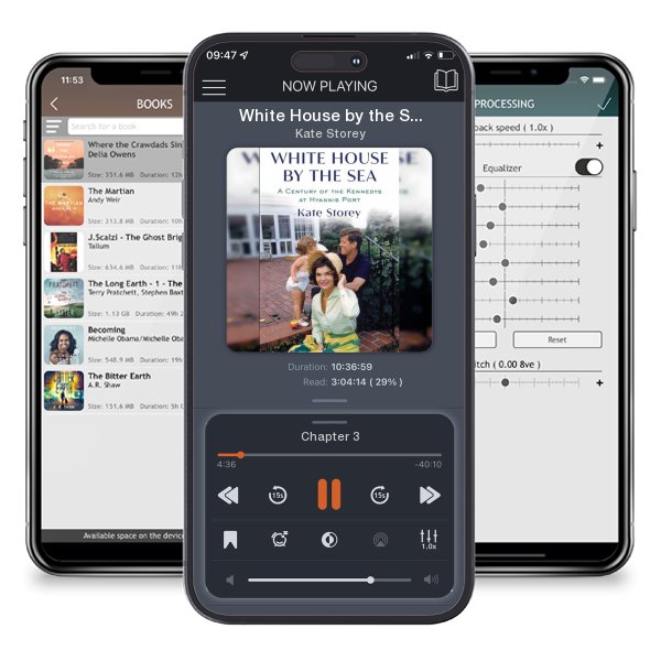 Download fo free audiobook White House by the Sea: A Century of the Kennedys at Hyannis... by Kate Storey and listen anywhere on your iOS devices in the ListenBook app.