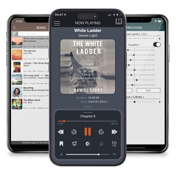 Download fo free audiobook White Ladder by Daniel Light and listen anywhere on your iOS devices in the ListenBook app.