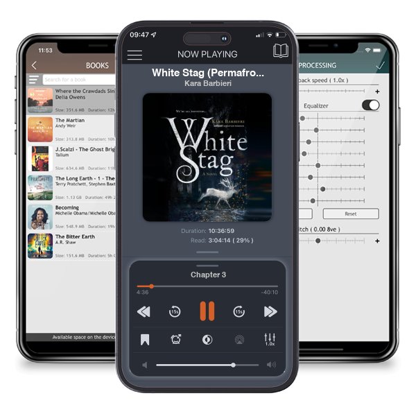 Download fo free audiobook White Stag (Permafrost, #1) by Kara Barbieri and listen anywhere on your iOS devices in the ListenBook app.