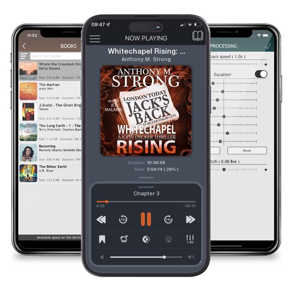 Download fo free audiobook Whitechapel Rising: A Supernatural Horror Thriller by Anthony M. Strong and listen anywhere on your iOS devices in the ListenBook app.