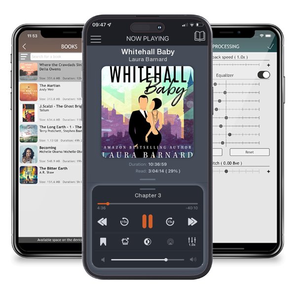 Download fo free audiobook Whitehall Baby by Laura Barnard and listen anywhere on your iOS devices in the ListenBook app.
