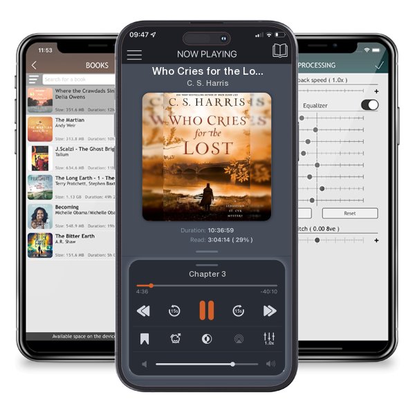 Download fo free audiobook Who Cries for the Lost by C. S. Harris and listen anywhere on your iOS devices in the ListenBook app.