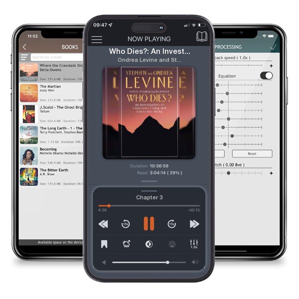 Download fo free audiobook Who Dies?: An Investigation of Conscious Living and Conscious... by Ondrea Levine and Stephen Levine and listen anywhere on your iOS devices in the ListenBook app.