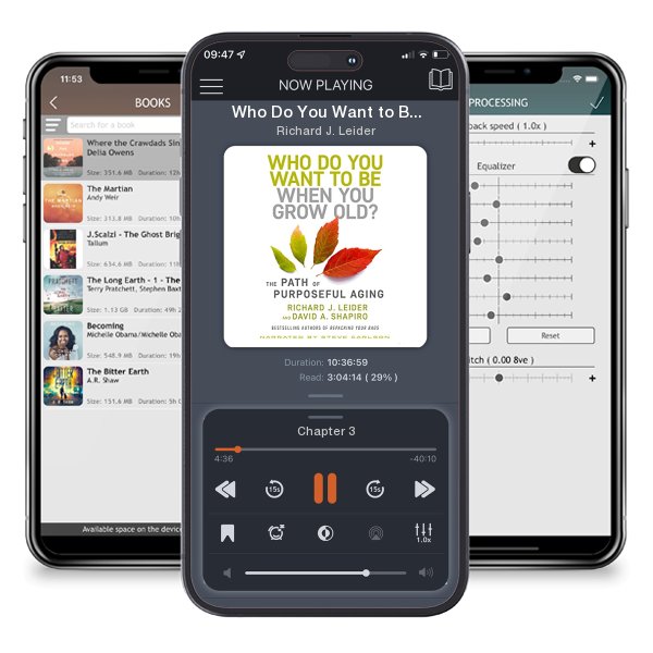 Download fo free audiobook Who Do You Want to Be When You Grow Old? by Richard J. Leider and listen anywhere on your iOS devices in the ListenBook app.
