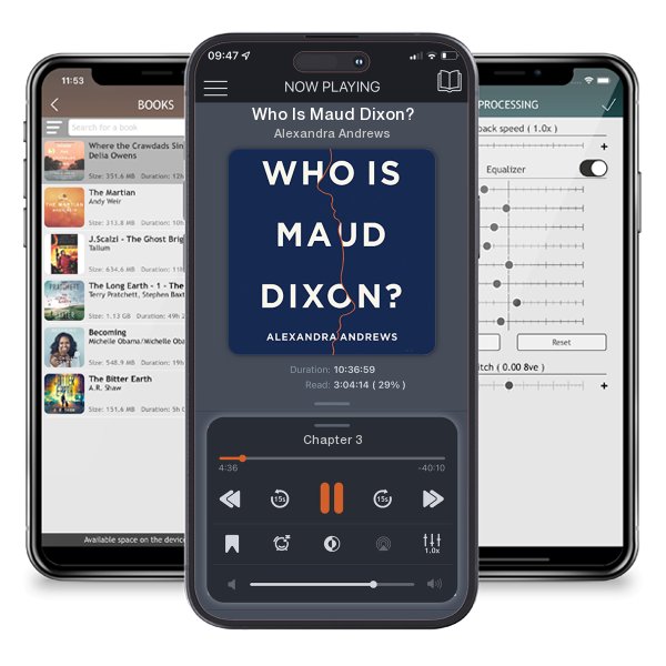 Download fo free audiobook Who Is Maud Dixon? by Alexandra Andrews and listen anywhere on your iOS devices in the ListenBook app.