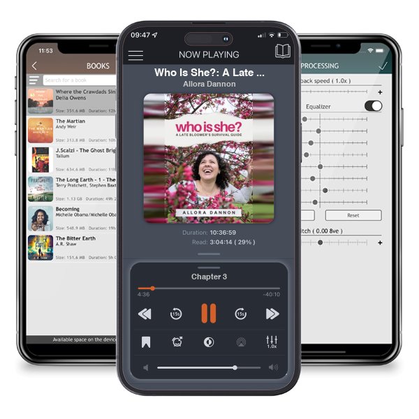Download fo free audiobook Who Is She?: A Late Bloomer\'s Survival Guide by Allora Dannon and listen anywhere on your iOS devices in the ListenBook app.