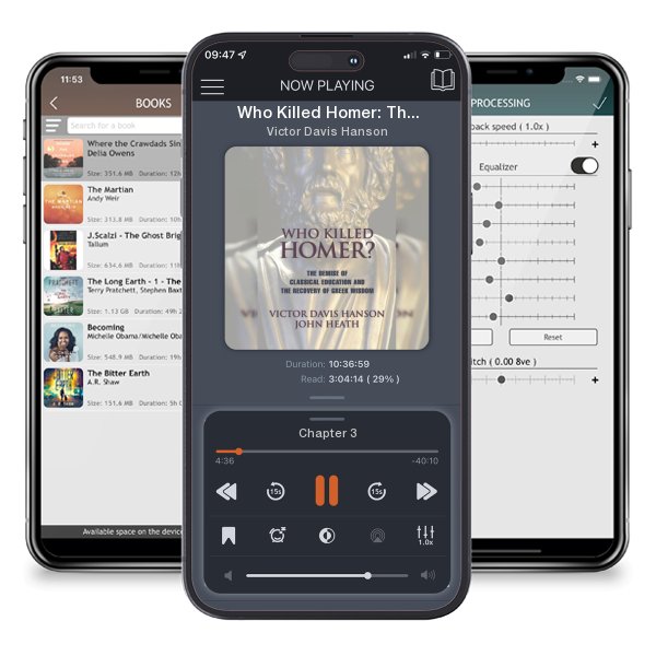 Download fo free audiobook Who Killed Homer: The Demise of Classical Education and the Recovery of Greek Wisdom by Victor Davis Hanson and listen anywhere on your iOS devices in the ListenBook app.