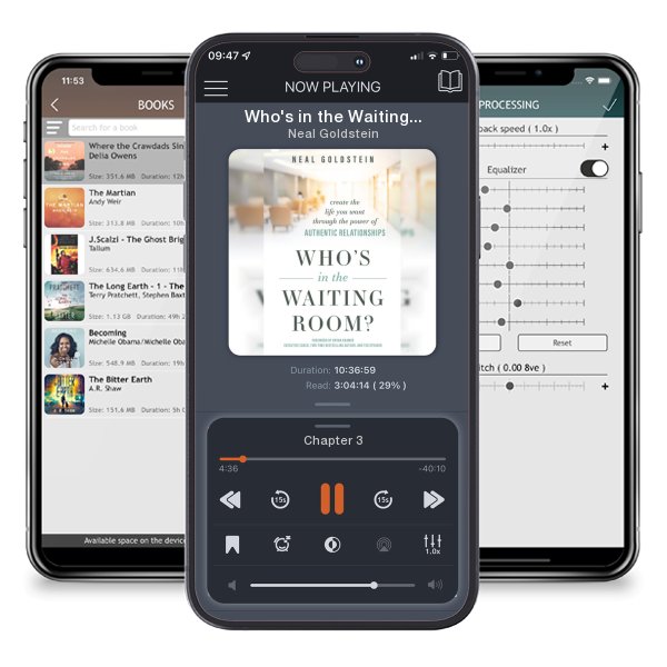 Download fo free audiobook Who's in the Waiting Room?: Create the Life You Want Through the Power of Authentic Relationships by Neal Goldstein and listen anywhere on your iOS devices in the ListenBook app.