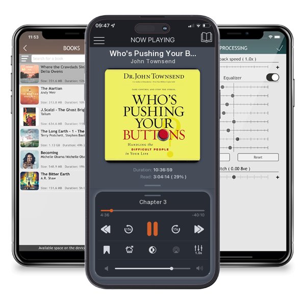 Download fo free audiobook Who's Pushing Your Buttons? by John Townsend and listen anywhere on your iOS devices in the ListenBook app.