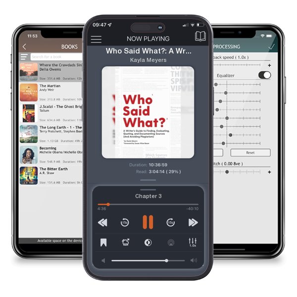 Download fo free audiobook Who Said What?: A Writer's Guide to Finding, Evaluating, Quoting, and Documenting Sources (and Avoiding Plagiarism) by Kayla Meyers and listen anywhere on your iOS devices in the ListenBook app.