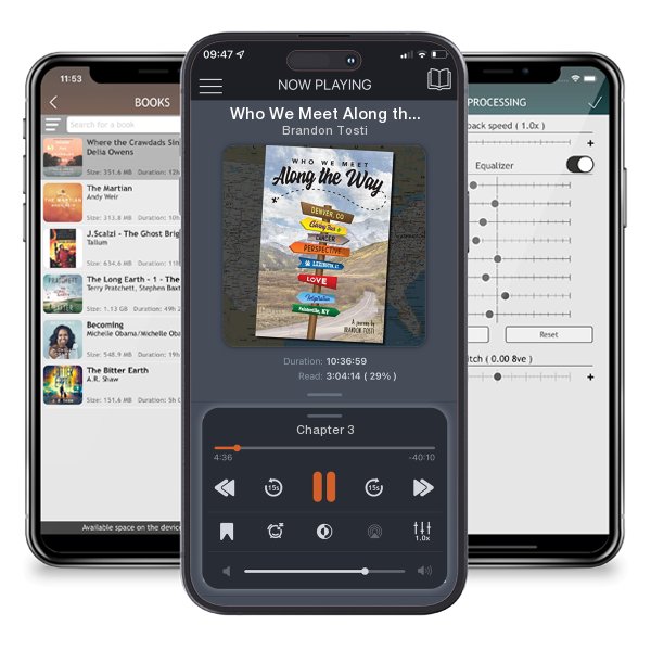 Download fo free audiobook Who We Meet Along the Way by Brandon Tosti and listen anywhere on your iOS devices in the ListenBook app.