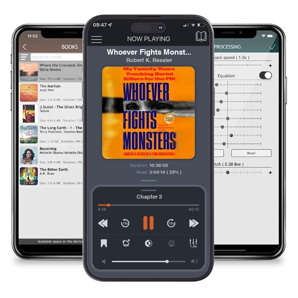 Download fo free audiobook Whoever Fights Monsters: My Twenty Years Tracking Serial Killers for the FBI by Robert K. Ressler and listen anywhere on your iOS devices in the ListenBook app.