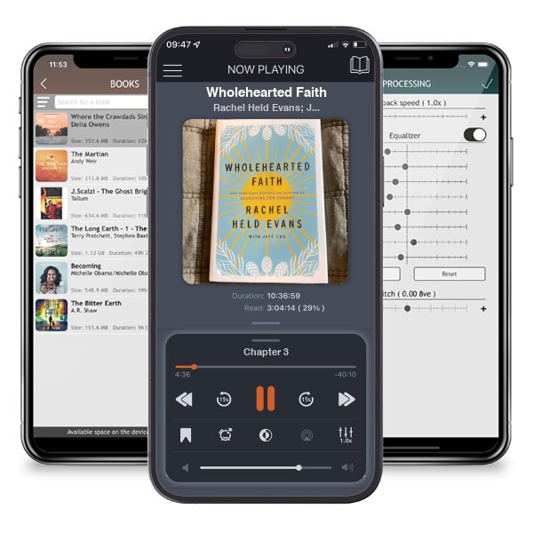 Download fo free audiobook Wholehearted Faith by Rachel Held Evans; Jeff Chu and listen anywhere on your iOS devices in the ListenBook app.