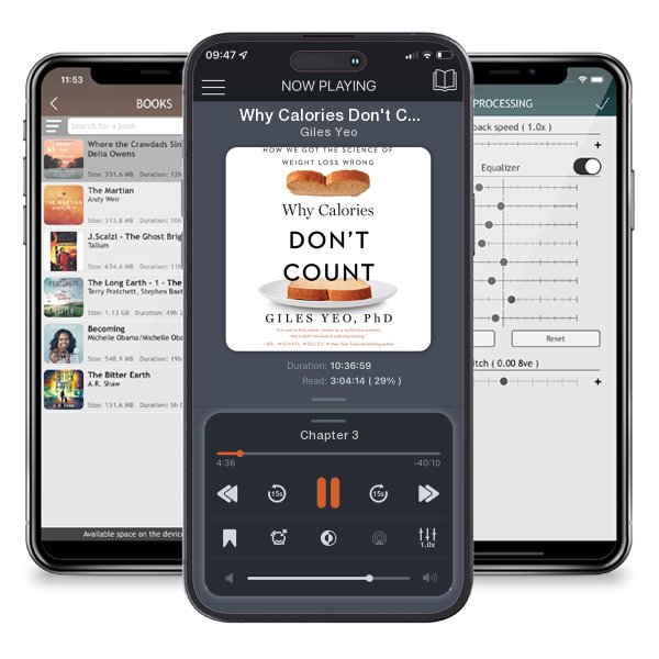 Download fo free audiobook Why Calories Don't Count by Giles Yeo and listen anywhere on your iOS devices in the ListenBook app.