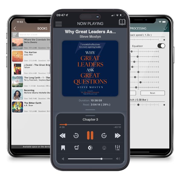 Download fo free audiobook Why Great Leaders Ask Great Questions: The 7 essential reflections for every aspiring leader by Steve Mostyn and listen anywhere on your iOS devices in the ListenBook app.