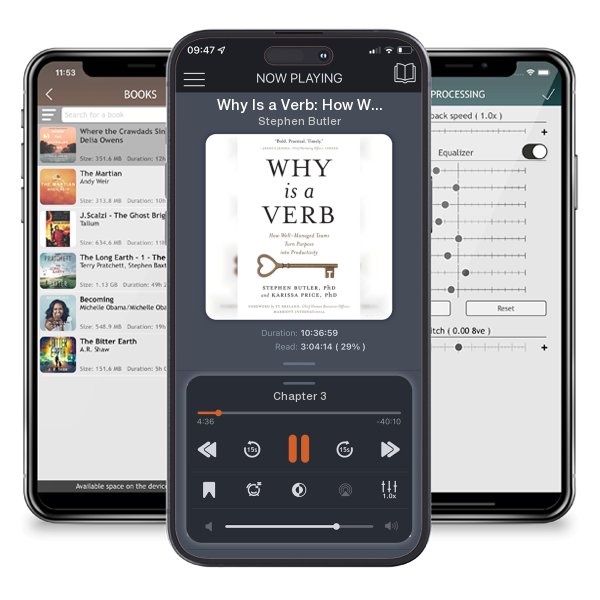 Download fo free audiobook Why Is a Verb: How Well-Managed Teams Turn Purpose into Productivity by Stephen Butler and listen anywhere on your iOS devices in the ListenBook app.