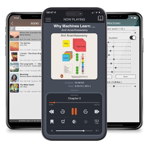 Download fo free audiobook Why Machines Learn: The Elegant Maths Behind Modern AI by Anil Ananthaswamy and listen anywhere on your iOS devices in the ListenBook app.