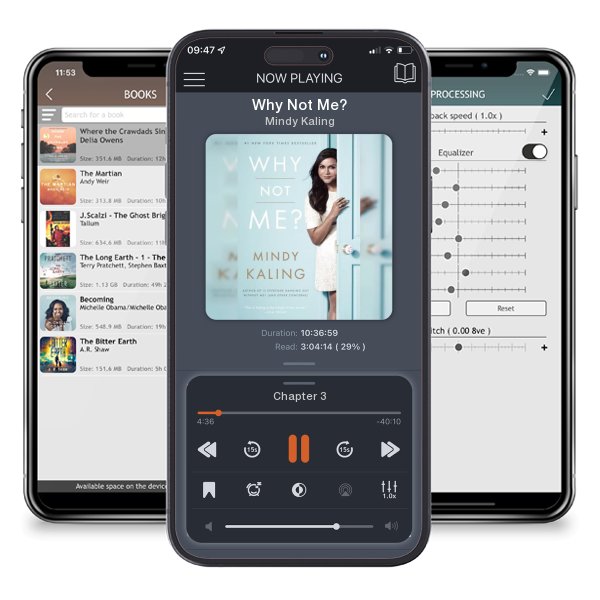 Download fo free audiobook Why Not Me? by Mindy Kaling and listen anywhere on your iOS devices in the ListenBook app.
