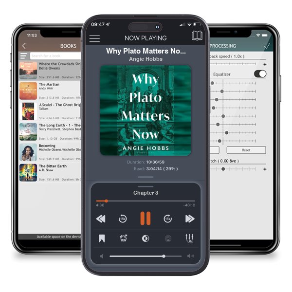 Download fo free audiobook Why Plato Matters Now by Angie Hobbs and listen anywhere on your iOS devices in the ListenBook app.