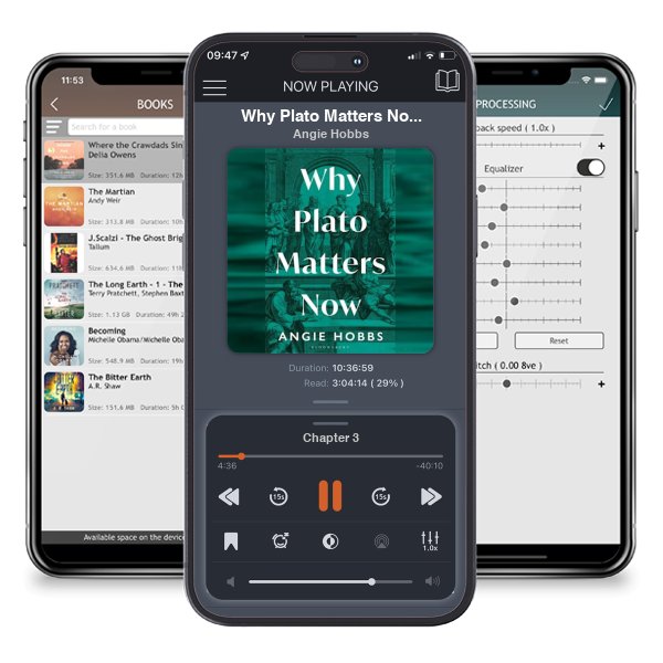 Download fo free audiobook Why Plato Matters Now by Angie Hobbs and listen anywhere on your iOS devices in the ListenBook app.