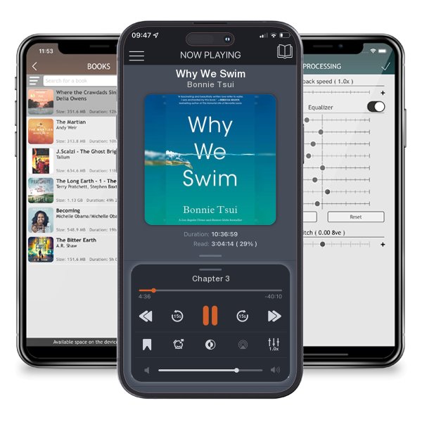 Download fo free audiobook Why We Swim by Bonnie Tsui and listen anywhere on your iOS devices in the ListenBook app.