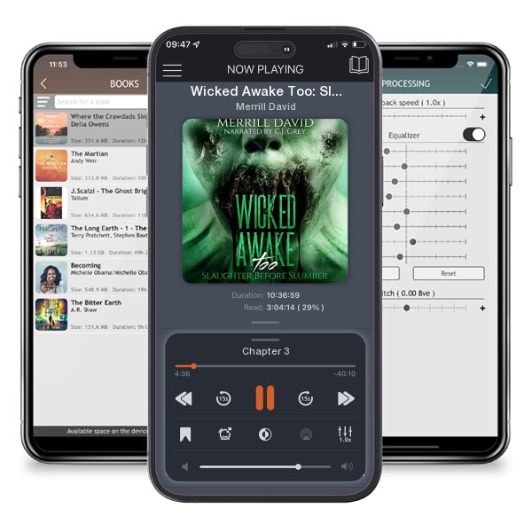 Download fo free audiobook Wicked Awake Too: Slaughter Before Slumber by Merrill David and listen anywhere on your iOS devices in the ListenBook app.