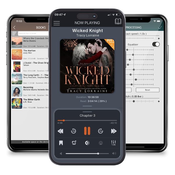 Download fo free audiobook Wicked Knight by Tracy Lorraine and listen anywhere on your iOS devices in the ListenBook app.