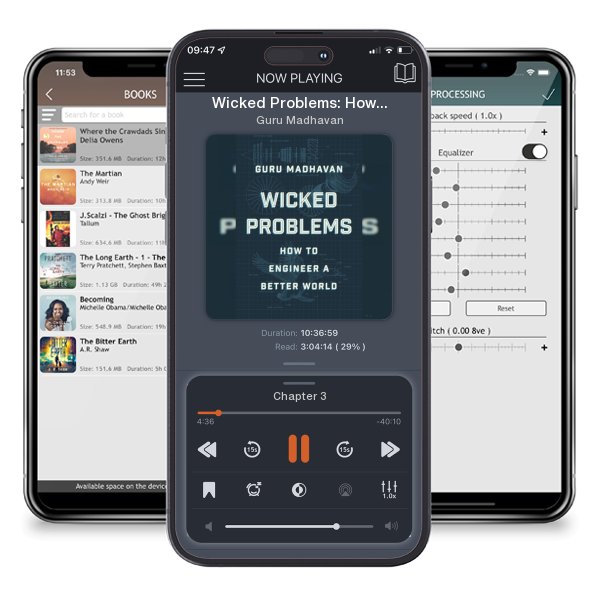 Download fo free audiobook Wicked Problems: How to Engineer a Better World by Guru Madhavan and listen anywhere on your iOS devices in the ListenBook app.