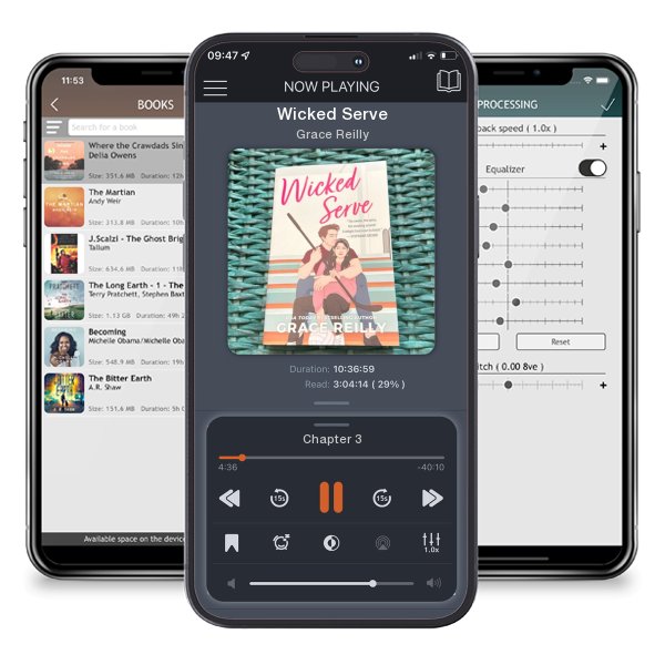Download fo free audiobook Wicked Serve by Grace Reilly and listen anywhere on your iOS devices in the ListenBook app.