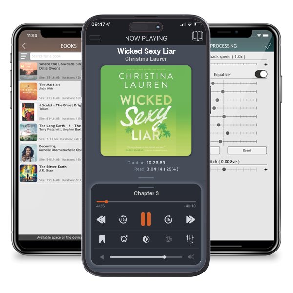 Download fo free audiobook Wicked Sexy Liar by Christina Lauren and listen anywhere on your iOS devices in the ListenBook app.