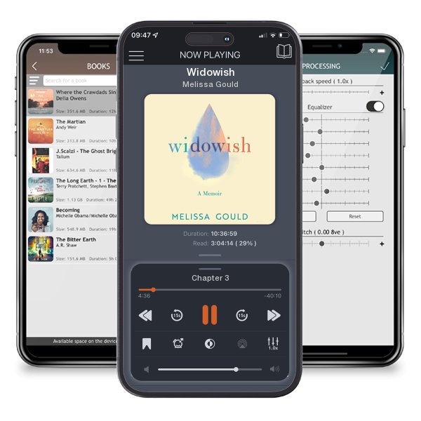 Download fo free audiobook Widowish by Melissa Gould and listen anywhere on your iOS devices in the ListenBook app.