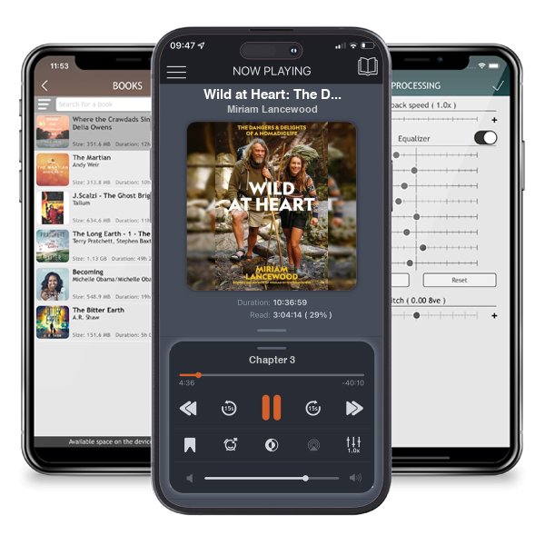 Download fo free audiobook Wild at Heart: The Dangers and Delights of a Nomadic Life by Miriam Lancewood and listen anywhere on your iOS devices in the ListenBook app.