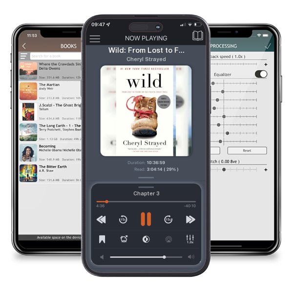 Download fo free audiobook Wild: From Lost to Found on the Pacific Crest Trail by Cheryl Strayed and listen anywhere on your iOS devices in the ListenBook app.