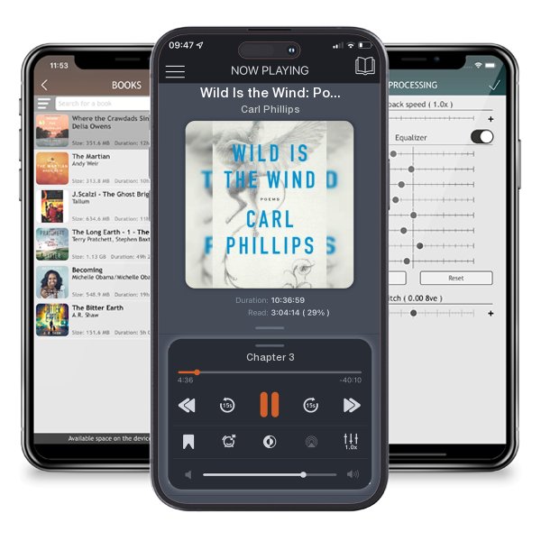 Download fo free audiobook Wild Is the Wind: Poems by Carl Phillips and listen anywhere on your iOS devices in the ListenBook app.