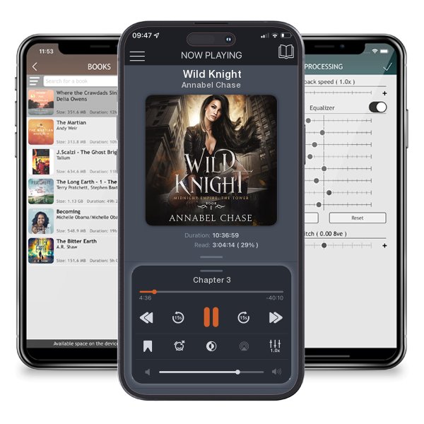 Download fo free audiobook Wild Knight by Annabel Chase and listen anywhere on your iOS devices in the ListenBook app.