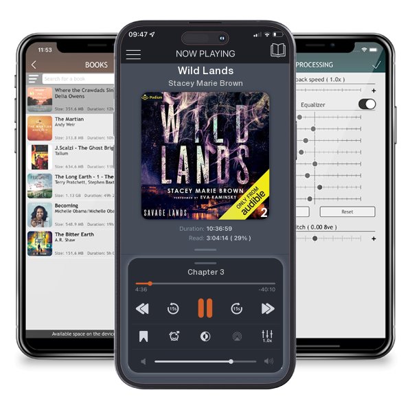 Download fo free audiobook Wild Lands by Stacey Marie Brown and listen anywhere on your iOS devices in the ListenBook app.