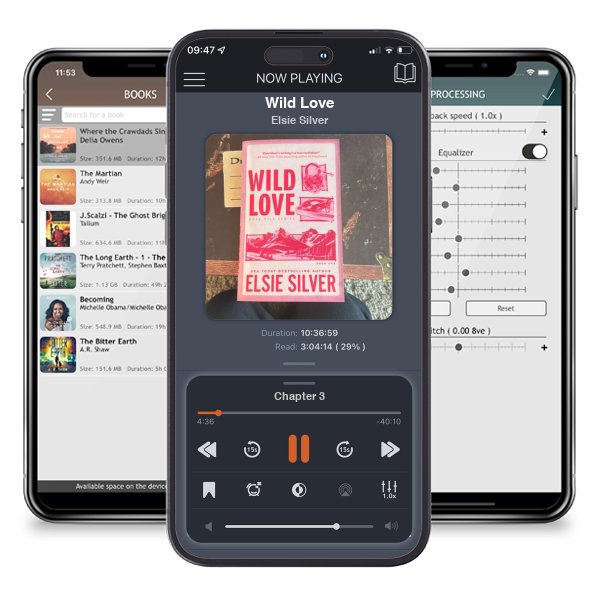 Download fo free audiobook Wild Love by Elsie Silver and listen anywhere on your iOS devices in the ListenBook app.