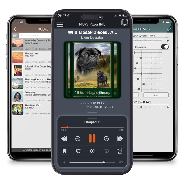 Download fo free audiobook Wild Masterpieces: A Collection of Inspiring Animal and Pet Portraits by Evan Douglas and listen anywhere on your iOS devices in the ListenBook app.